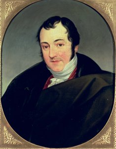 カールトーマスモーツァルト（1784-1858）、ヴォルフガングアマデウスモーツァルト（1756-91）の長男、1840年頃の肖像 作： Italian School